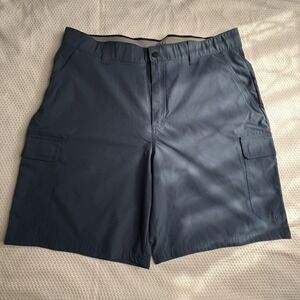 Orvis Shorts Mens Sz 38 Blue Cargo Pockets Hiking Stretch Outdoor Fishing Casual